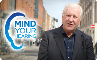 Mind Your Hearing campaign providing information on acquired hearing loss in Ireland
