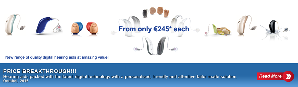 Price breakthrough on hearing aids with latest digital technology from DeafHear